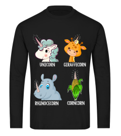 UNICORN GIRAFFECORN RHINOCECORN CORNCORN