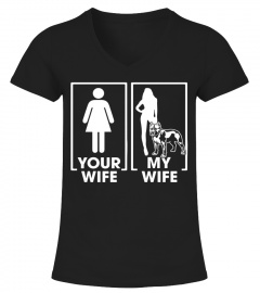 Your Wife My Wife Pitbull Shirt Funny Pitbull Lover Shirt