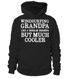 gift for windsurfer - windsurfing grandpa shirt