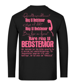 RING TIL BEDSTEMOR RING TIL BEDSTEMOR BARE RING TIL BEDSTEMOR T-SHIRT