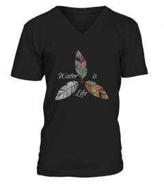 WATER IS LIFE NATIVE T SHIRT