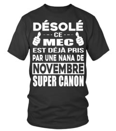 CE MEC EST DÉJÀ PRIS PAR UNE NANA DE  NOVEMBRE SUPER CANON