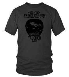 Prinzessin tauchen taucher