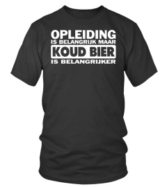 OPLEIDING IS BELANGRIJK