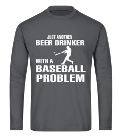 Beer drinker with a baseball problem