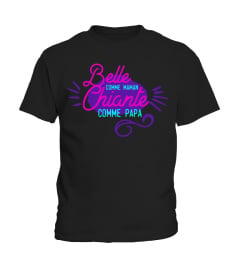 Body/T-Shirt Fille Belle Comme Maman Chiante Comme Papa | Cadeau T-Collector®