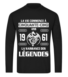 Légendes shirt - 1961