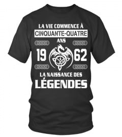 Légendes shirt - 1962