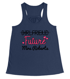 PERSONALIZED FUTURE MRS SHIRT BRIDE GIFT 