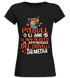 Felpa e Maglietta "Pitbull Solo Amore"