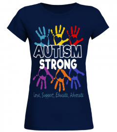 Autism Awareness T shirt For Mom Dad Kid - Autism Strong