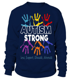 Autism Awareness T shirt For Mom Dad Kid - Autism Strong