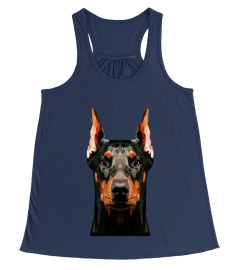 Doberman Pinscher Dog Animal Low Poly