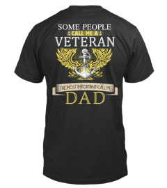 Veteran dad  T-shirt