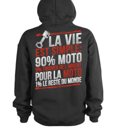 LA VIE EST 90% MOTO