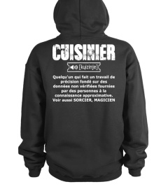 CUISINIER (travail de précision)