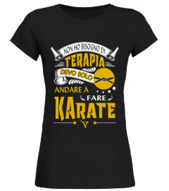 Non ho bisogno di terapia devo solo andare a fare karate
