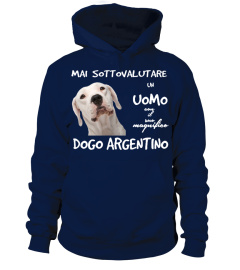 Un UOMO con un DOGO ARGENTINO