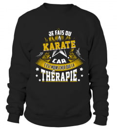 Je fais du karate car c'est moins cher que la thérapie