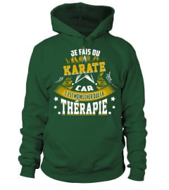 Je fais du karate car c'est moins cher que la thérapie