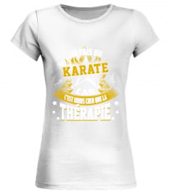 Je fais du karate car c'est moins cher que la thérapie