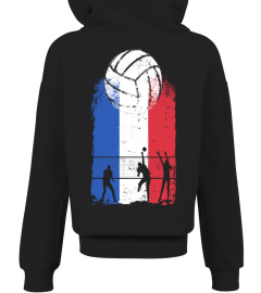 Volleyball Et Drapeau De La France