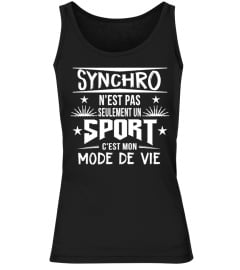 Synchro n'est pas seulement un sport c'est mon mode de vie