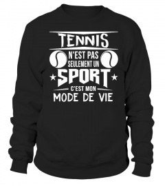 Tennis n'est pas seulement un sport c'est mon mode de vie