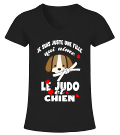 Je suis juste une fille qui aime le judo et chien