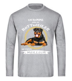 HOMME AVEC UN ROTTWEILER: Meilleur