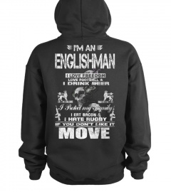 I'M AN ENGLISHMAN-LOVE FOOTBALL