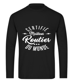 certifié meilleur routier du monde