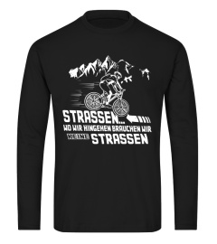 Fun tshirt MTB Strassen... T-Shirt