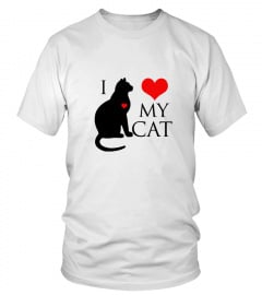 Tee-shirt I Love My Cat