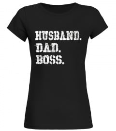 Men's Husband Dad Boss Shirt