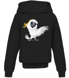 CUTE PARROT COCKATOO CARTOON POSING