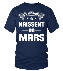 LES LÉGENDES NAISSENT EN MARS