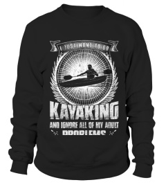 Best I go kayaking best funny kayak shirt front Shirt