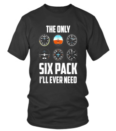 Men's The Only Six Pack I'll Ever Need Pilot T-Shirt