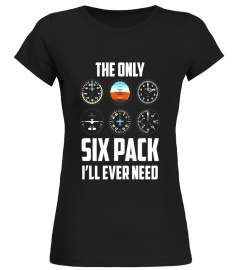 Men's The Only Six Pack I'll Ever Need Pilot T-Shirt
