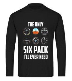 Men's The Only Six Pack I'll Ever Need Pilot T-Shirt