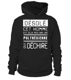 T-shirt Désolé Polynésienne