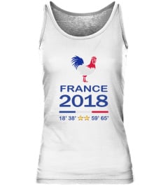 FRANCE 2018 18' 38' 59' 65' Foot