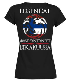 LEGENDAT OVAT SYNTYNEET LOKAKUUSSA