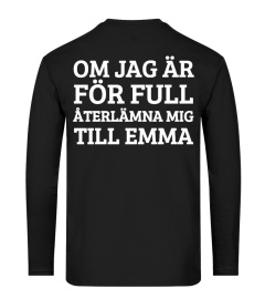 customizable - OM JAG ÄR FÖR FULL, ÅTERLÄMNA MIG TILL XXXX