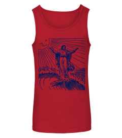 Limited Edition Surf Jesus Surfing