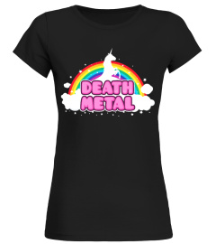 DEATH METAL! - Funny Unicorn Shirt