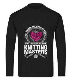 All Women Created Equal Knitting Masters Crochet T-Shirt