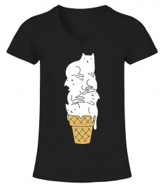 Cats Ice Cream T-Shirt