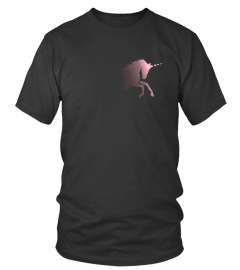 Invisible Pink Unicorn Tee Pastafarian Atheist  Black 